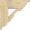Ekena Millwork Balboa Traditional Rough Sawn Bracket w/ Offset Brace, Douglas Fir, 8"W x 22"D x 22"H BKT0806X22X22BOA01RDF - alternate 4